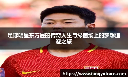 足球明星东方晟的传奇人生与绿茵场上的梦想追逐之旅